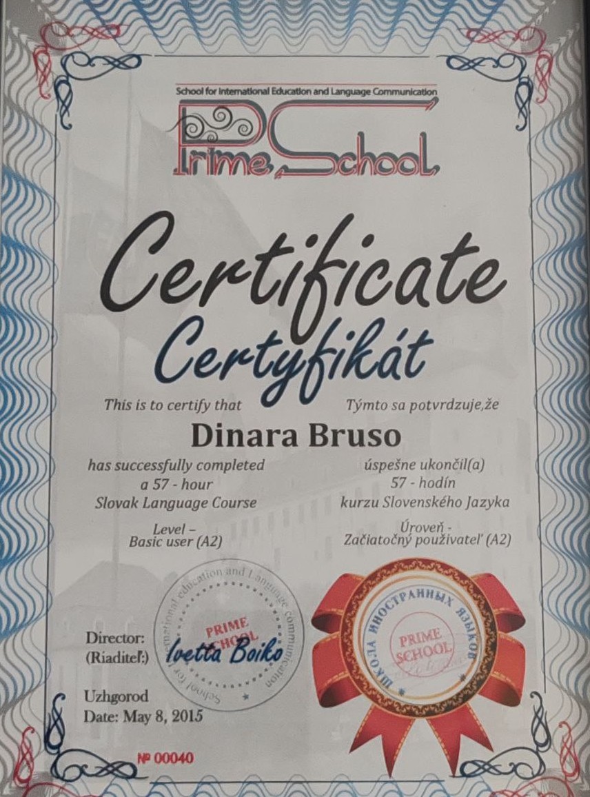 Certifikát 10