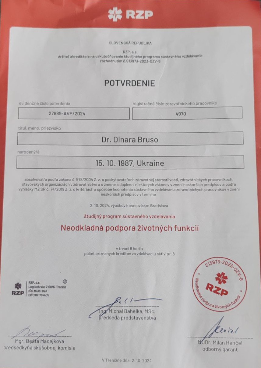 Certifikát 15