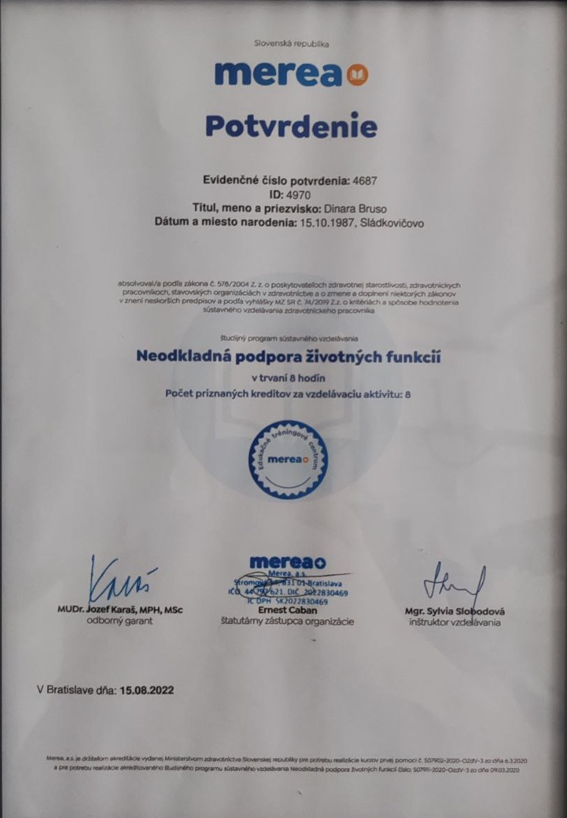 Certifikát 6